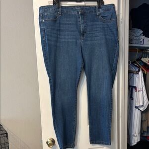 Style & Co. Blue Straight Leg Jeans